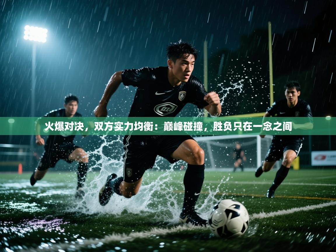 火爆对决，双方实力均衡：巅峰碰撞，胜负只在一念之间